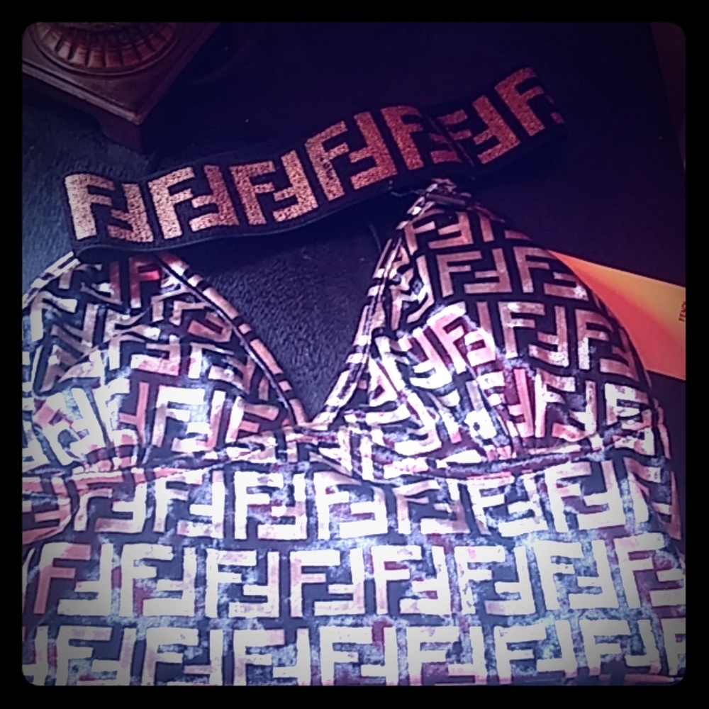 fendi top and head band